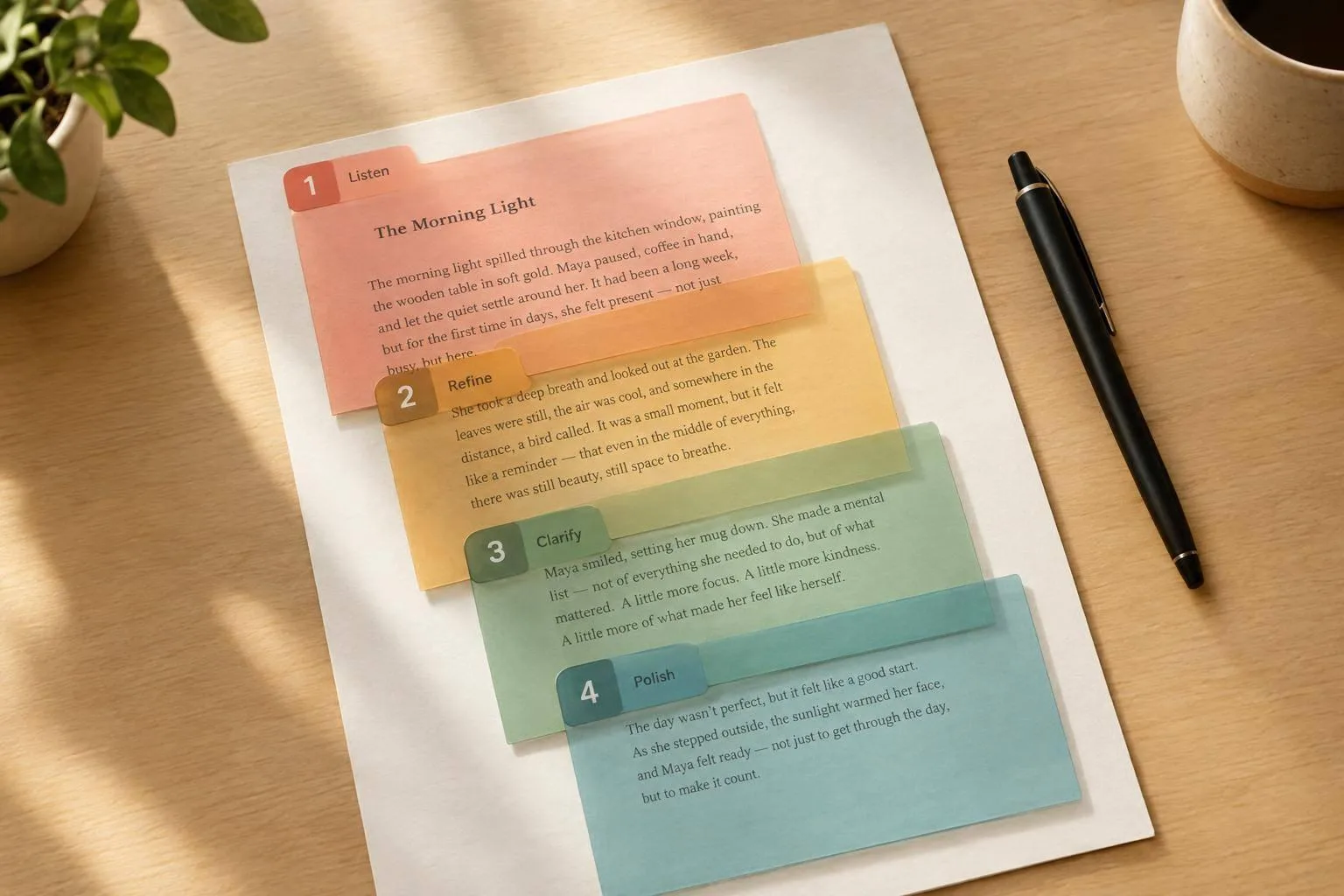 Read-Aloud Flow Editing: Guide for AI Writing